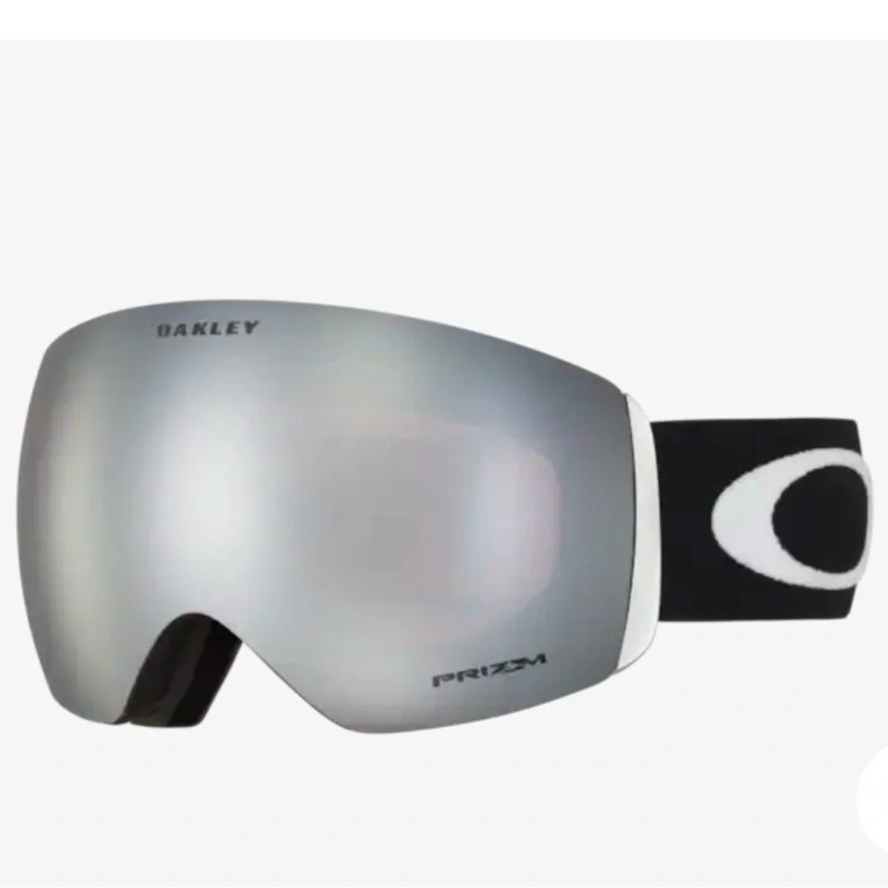 Oakley Silver Lens Goggles with Black Strap